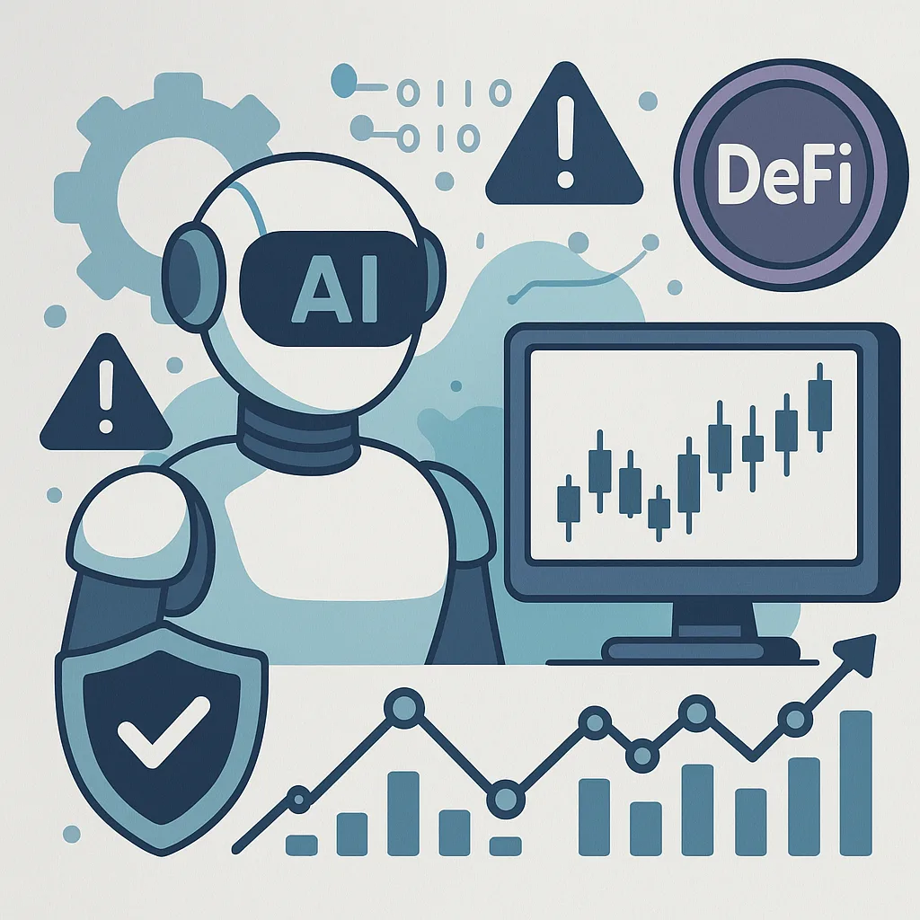 استفاده از هوش مصنوعی برای معاملات ایمن‌تر دیفای: راهنمای ۲۰۲۶