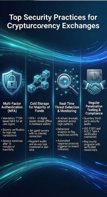 Top Security Practices for Cryptocurrency Exchanges